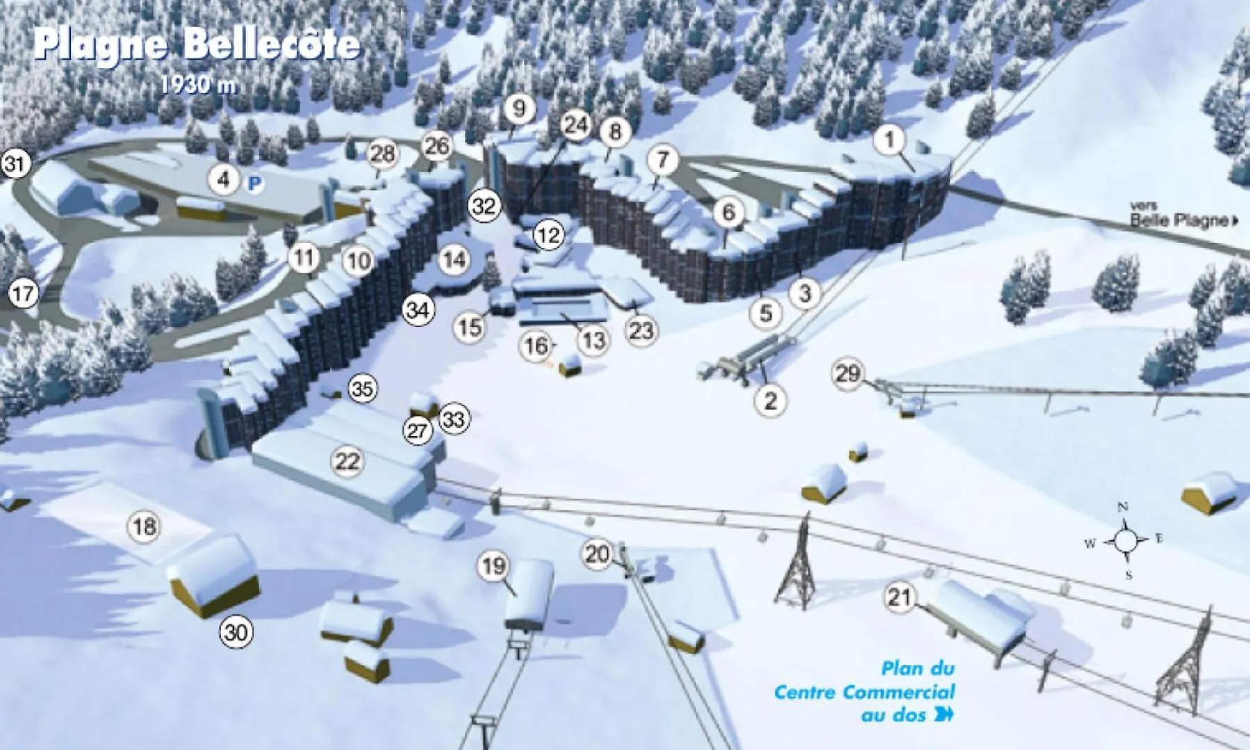 Residence Les Glaciers 3 - 2 Pieces Pour 5 Personnes 204 La Plagne Διαμέρισμα